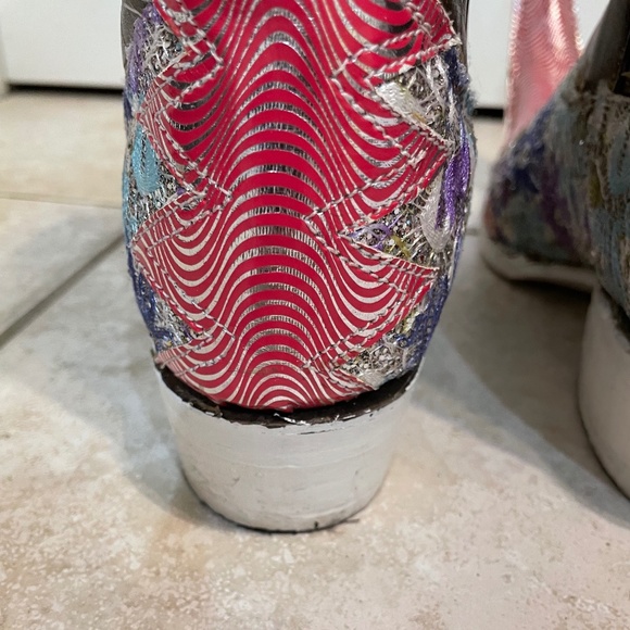 Cowboy Boots pointy toe  men size 10.5 11 as seen in David Guetta music video - Picture 6 of 13